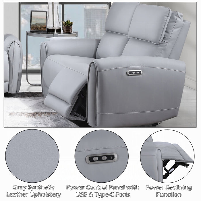 Jeromie Power Motion Loveseat w/USB Port