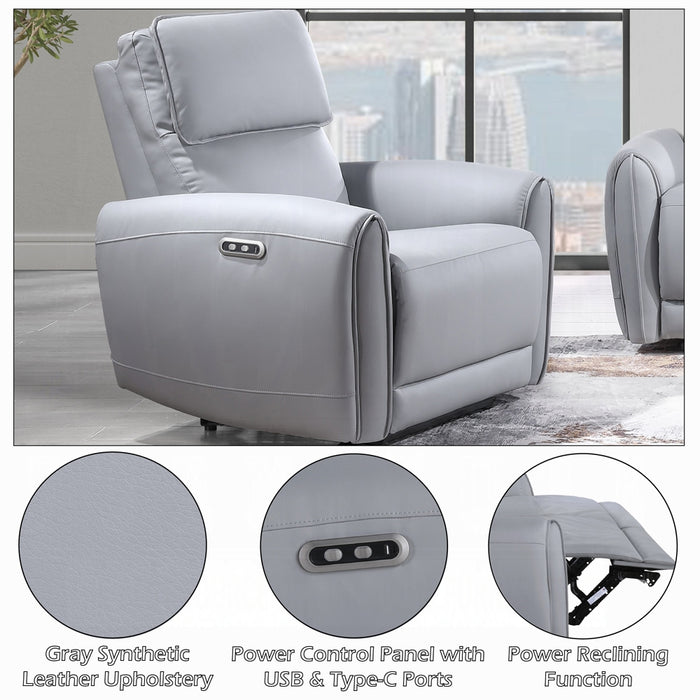 Jeromie Power Motion Recliner w/USB Port