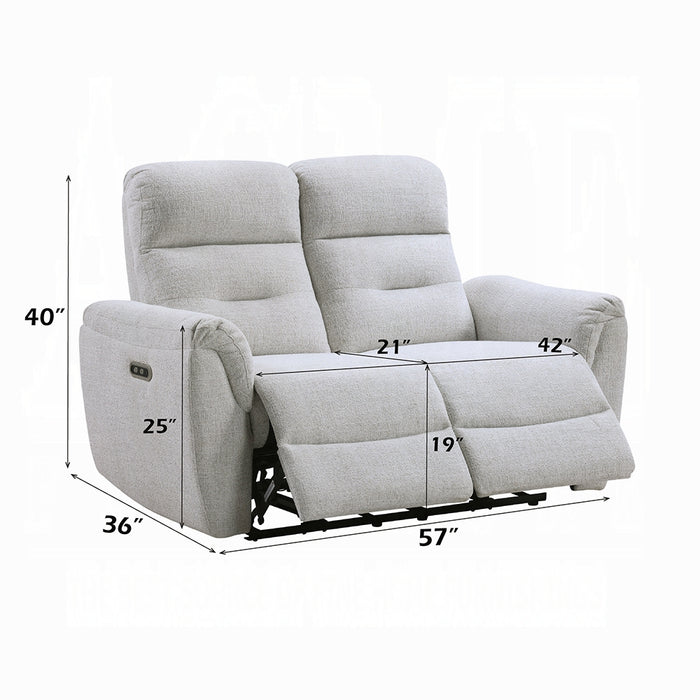Eastre Power Motion Loveseat w/USB Port