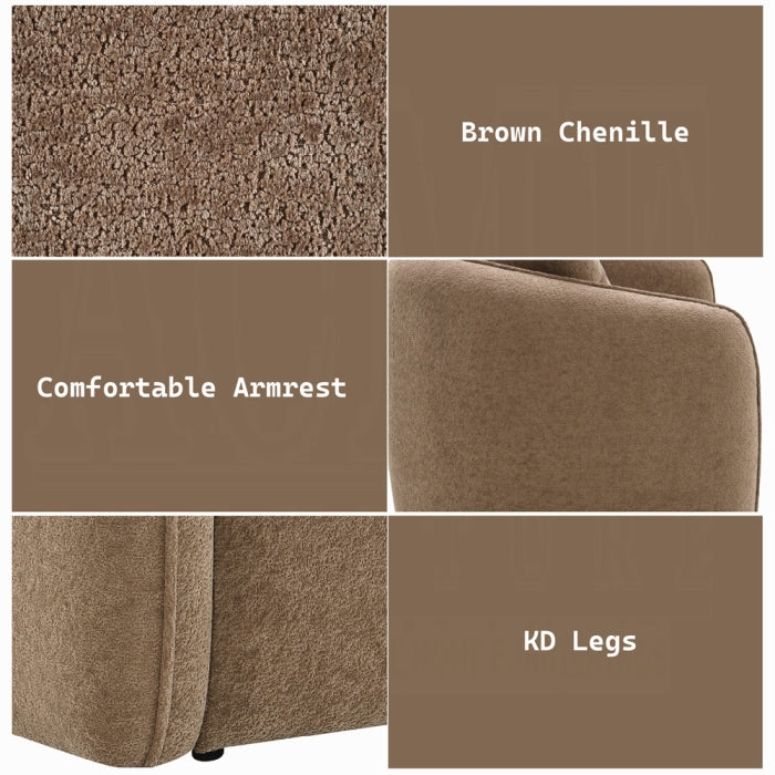 Keith Sofa w/3 Pillows