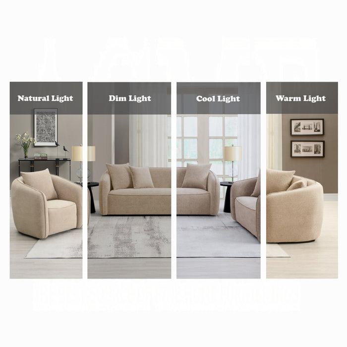 Keith Sofa w/3 Pillows