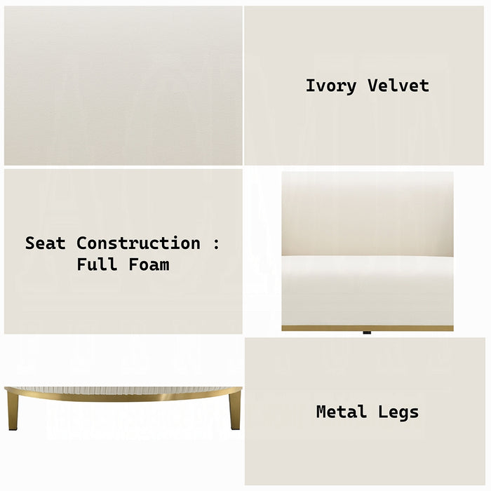 Martina Loveseat w/2 Pillows