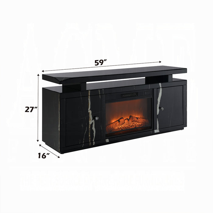 Drisana TV Stand w/Fireplace