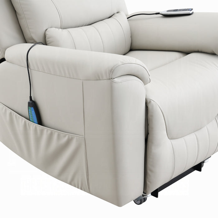 Marsha Power Recliner w/Lift & Massage