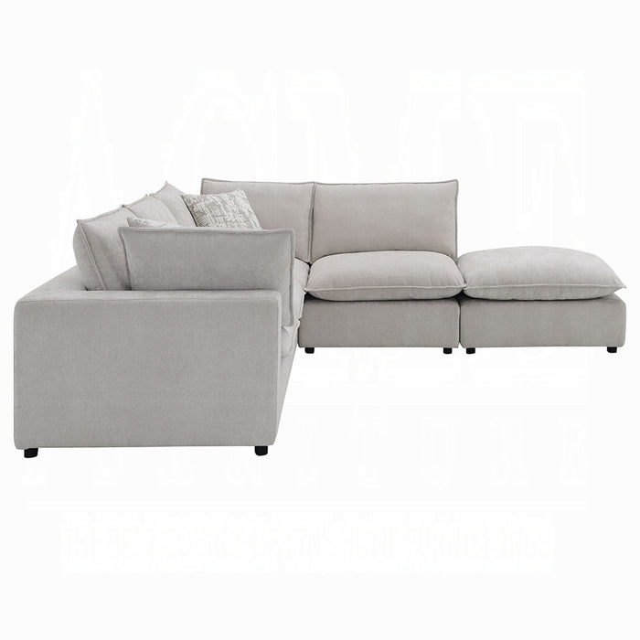Marisa Modular Left Facing Loveseat w/2 Pillows