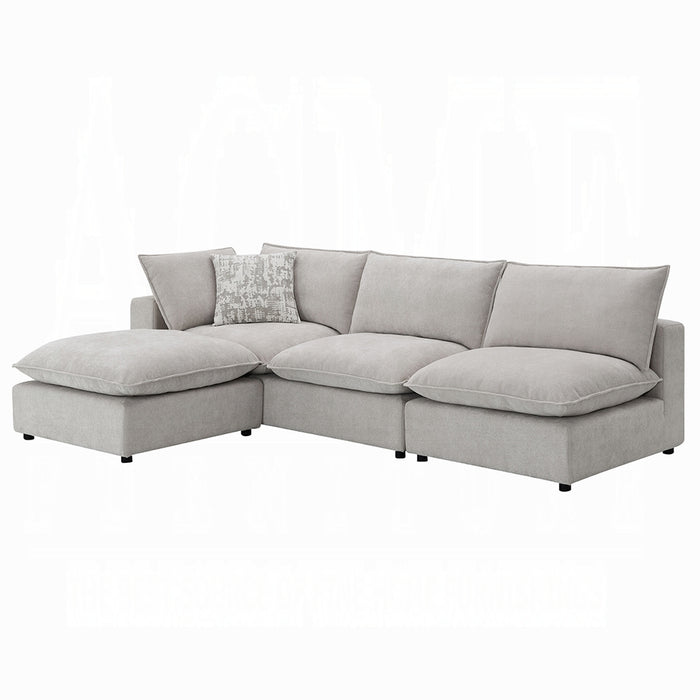 Marisa Modular Left Facing Loveseat w/2 Pillows