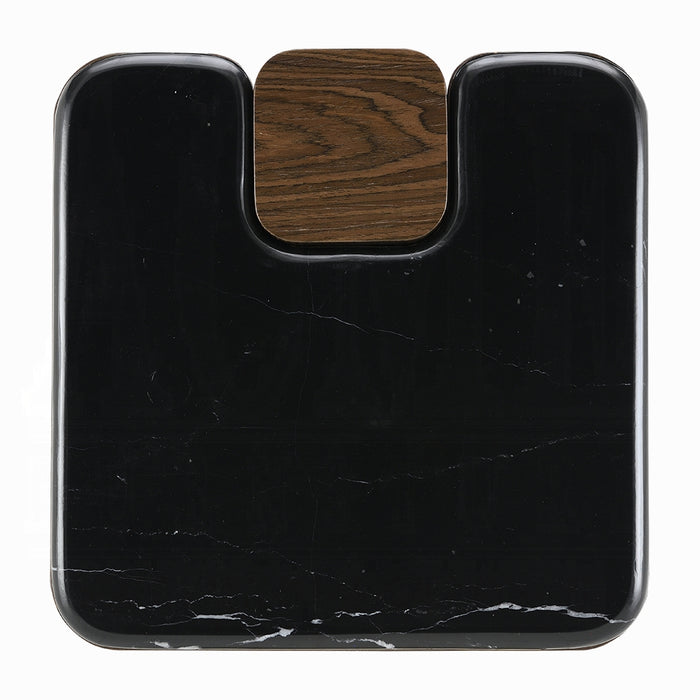 Dana End Table w/Natural Marble