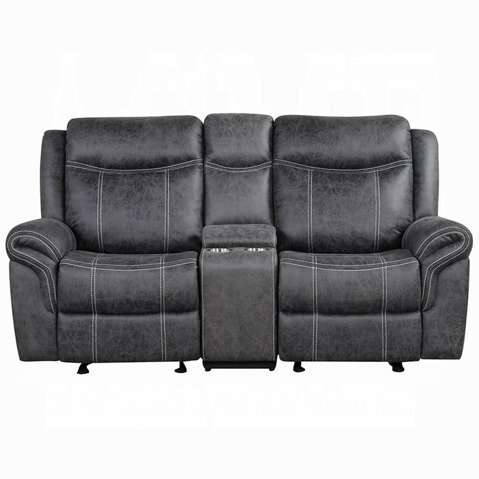 Zubaida Power Glider Motion Loveseat w/USB