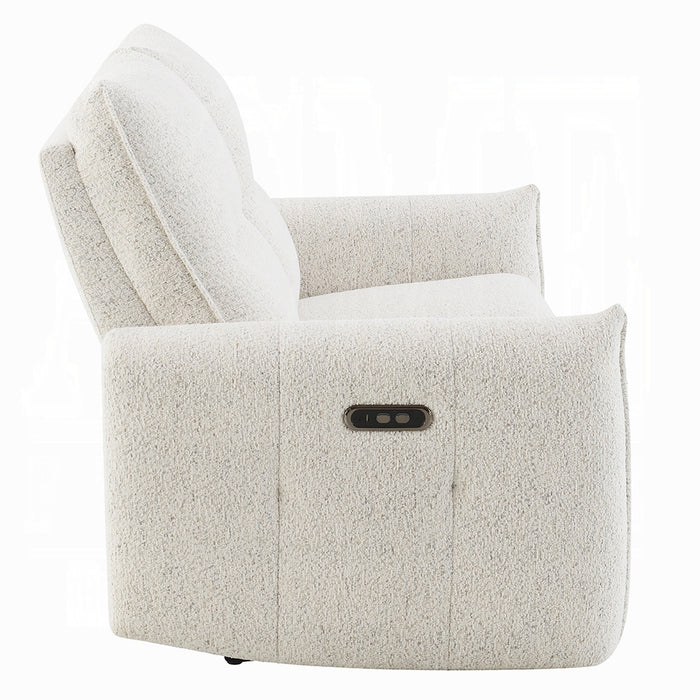 Lalisa Power Motion Loveseat w/USB Port