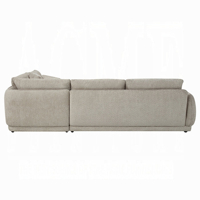 Jonina Sectional Sofa w/4 Pillows