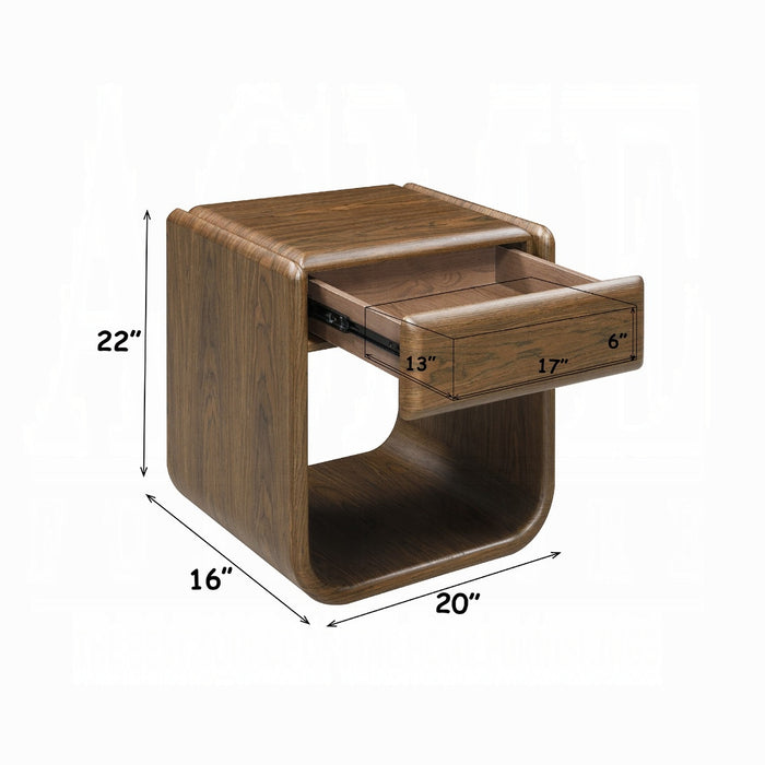 Lanza End Table w/Drawer