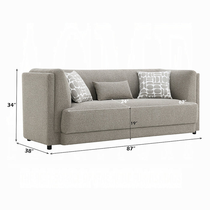 Glenda Sofa w/3 Pillows
