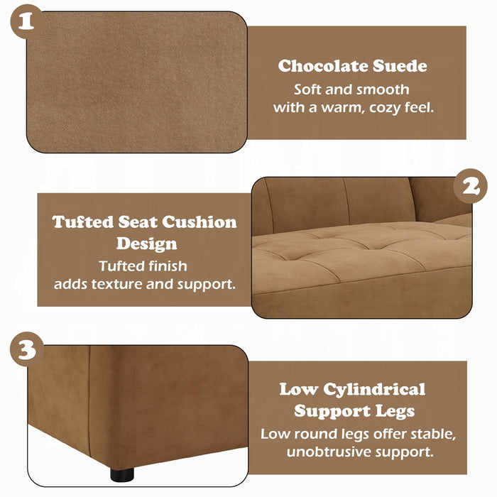 Zoey Modular - Armless Chair