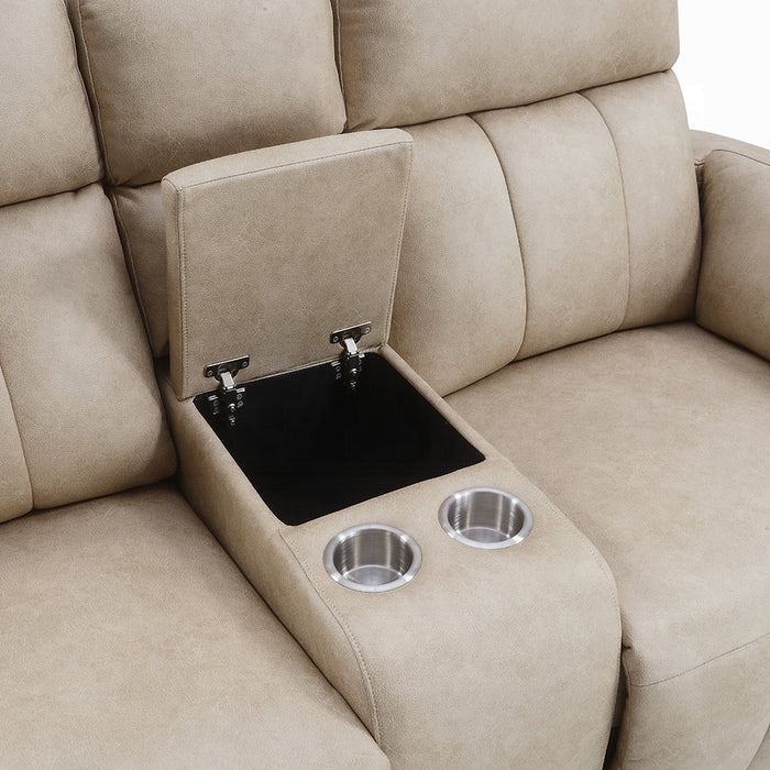 Elison Motion Loveseat w/Console