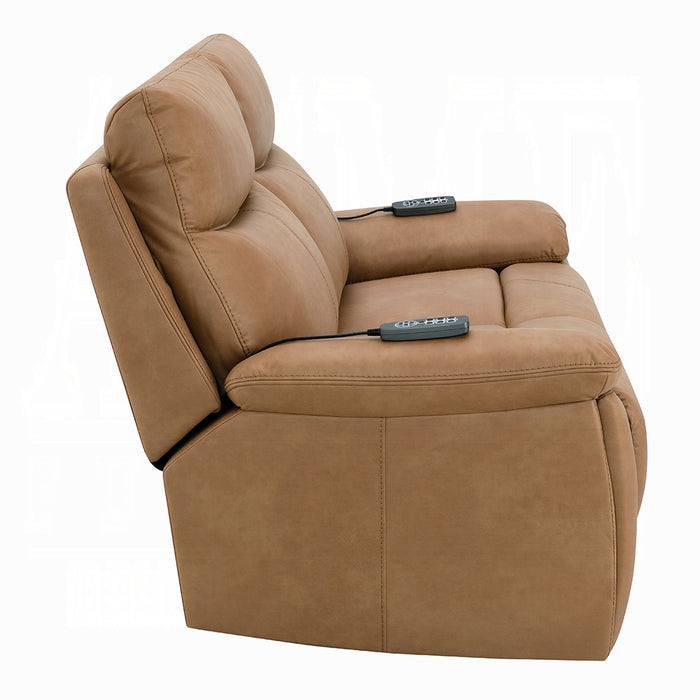 Chavis Power Motion Loveseat w/USB & Power Headrest
