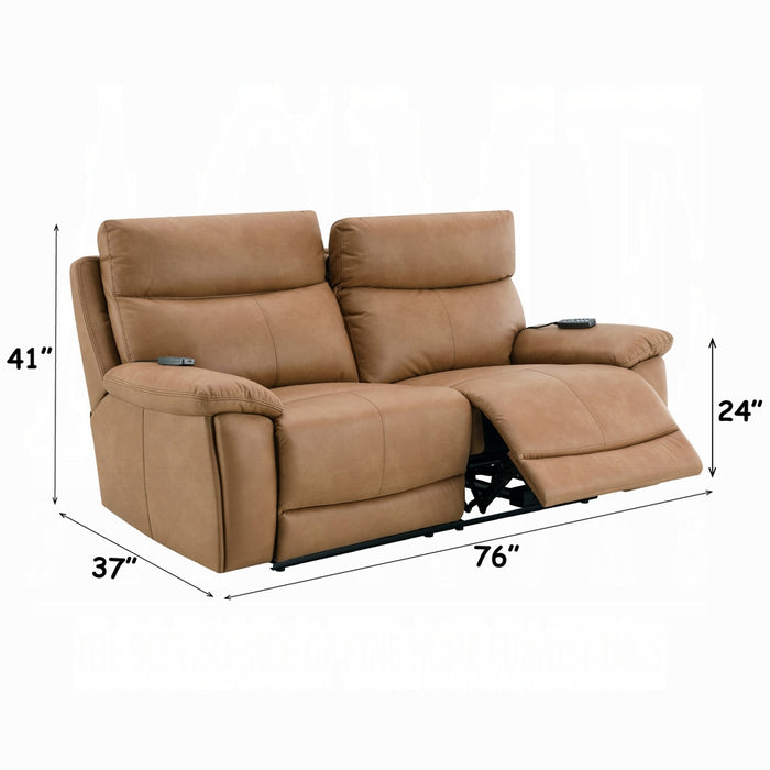 Chavis Power Motion Loveseat w/USB & Power Headrest
