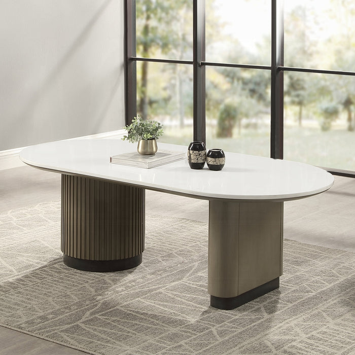 Clayten Coffee Table w/Engineered Top