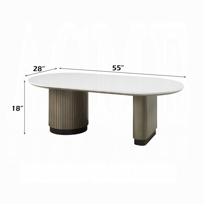 Clayten Coffee Table w/Engineered Top