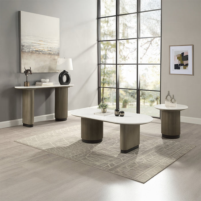 Clayten Coffee Table w/Engineered Top