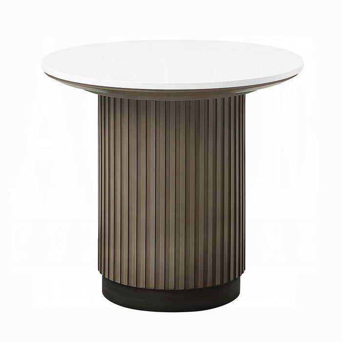 Clayten End Table w/Engineered Top
