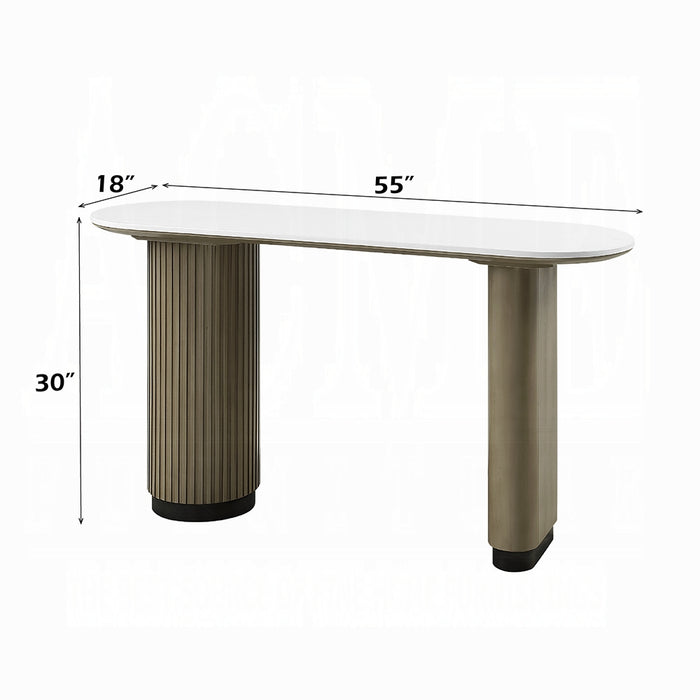 Clayten Sofa Table w/Engineered Top
