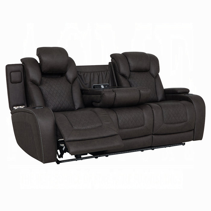Wendell Power Motion Sofa w/Dropdown Table, Storage, USB & LED