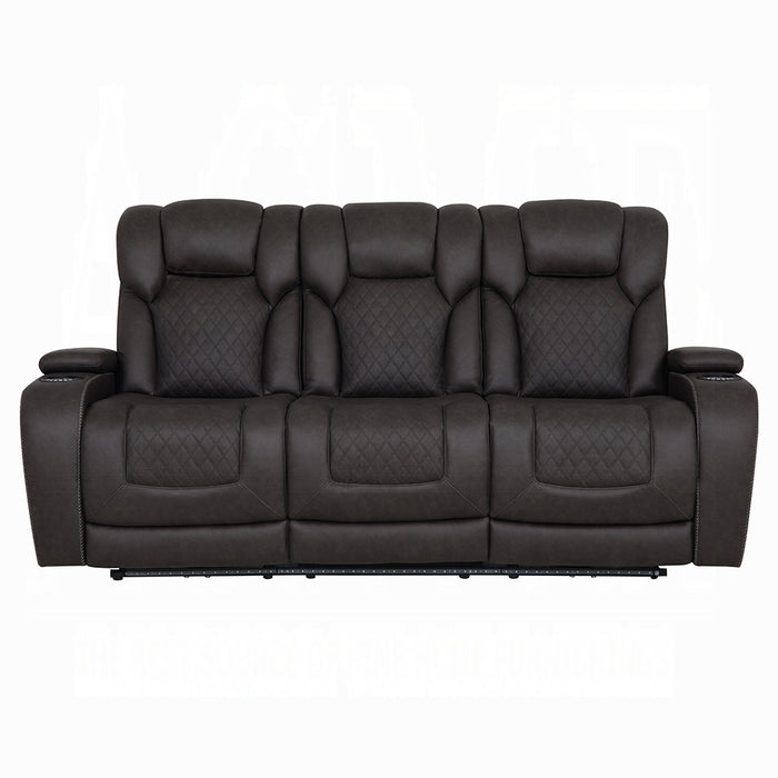 Wendell Power Motion Sofa w/Dropdown Table, Storage, USB & LED