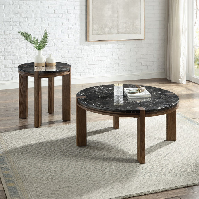 Estella Coffee Table w/Marble Top