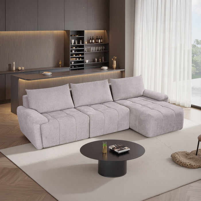 Dorcas Compressed Sectional Sofa - Westco Warehouse Furniture (Los Angelos, CA)