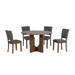 Oberto 5-Piece Dining Set - Westco Warehouse Furniture (Los Angelos, CA)